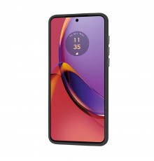 Husa pentru Motorola Moto G84 - Techsuit HaloFrost Series - Neagra