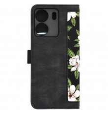 Husa pentru Xiaomi Redmi 13C 4G /  Poco C65 - Techsuit FlipCraft - Flowers of the Dawn