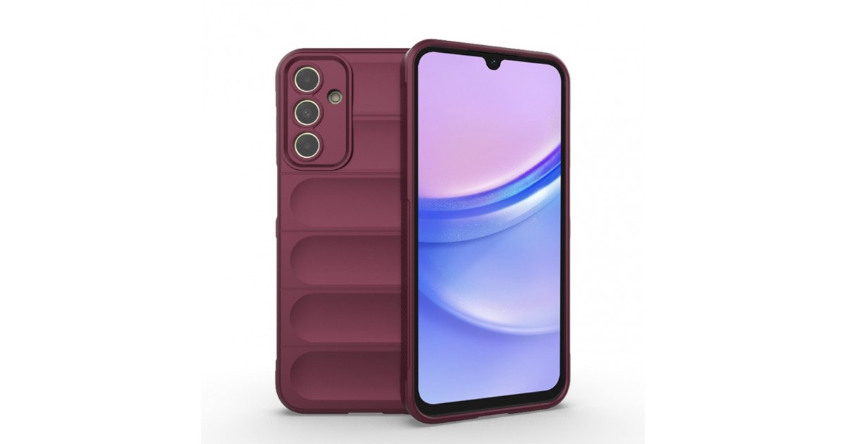 Husa pentru Samsung Galaxy A15 4G / A15 5G - Techsuit Magic Shield - Bordeaux