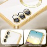 Husa pentru Samsung Galaxy A55 5G - Techsuit Luxury Crystal MagSafe - Gold