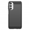 Husa pentru Samsung Galaxy A24 - Techsuit Carbon Silicone - Neagra