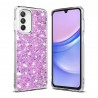 Husa pentru Samsung Galaxy A15 4G / A15 5G - Techsuit Sparkly Glitter - Magenta