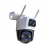 Camera de Supraveghere Wi-Fi, cu Detectare Rapida si Notificari, 10MP - Imou Outdoor Camera Cruiser Dual (IPC-S7XP-10M0WED-0360