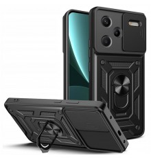 Husa pentru Xiaomi Redmi Note 13 Pro+ 5G - Techsuit Carbon Silicone - Albastra