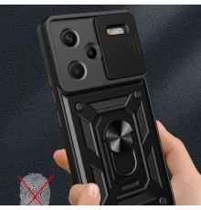 Husa pentru Xiaomi Redmi Note 13 Pro+ 5G - Techsuit CamShield Series - Neagra