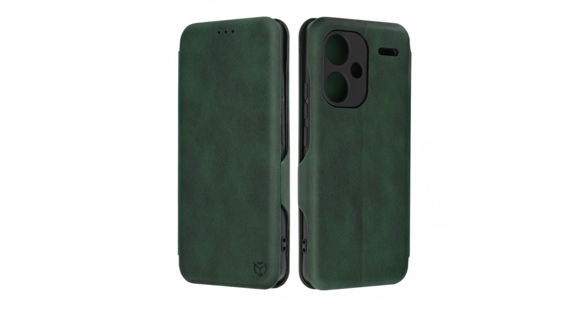 Husa pentru Xiaomi Redmi Note 13 Pro+ 5G - Techsuit Safe Wallet Plus - Verde