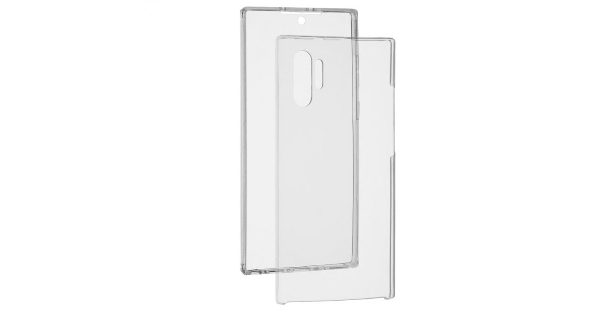 Husa Samsung Galaxy Note 10 - FullCover 360 (Fata + Spate), transparenta