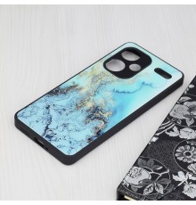 Husa pentru Xiaomi Redmi Note 13 Pro+ 5G - Techsuit Glaze Series - Albastra Ocean