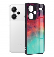 Husa pentru Xiaomi Redmi Note 13 Pro+ 5G - Techsuit Glaze Series - Fiery Ocean