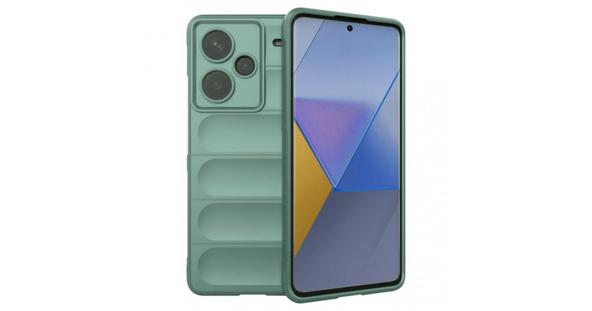 Husa pentru Xiaomi Redmi Note 13 Pro+ 5G - Techsuit Magic Shield - Verde