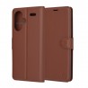 Husa pentru Xiaomi Redmi Note 13 Pro+ 5G - Techsuit Leather Folio - Maro