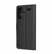 Husa pentru Xiaomi Redmi Note 13 Pro+ 5G - Techsuit Leather Folio - Neagra