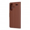 Husa pentru Xiaomi Redmi Note 13 Pro+ 5G - Techsuit Leather Folio - Maro