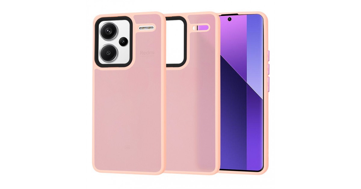 Husa pentru Xiaomi Redmi Note 13 Pro+ 5G - Techsuit HaloFrost Series - Roz