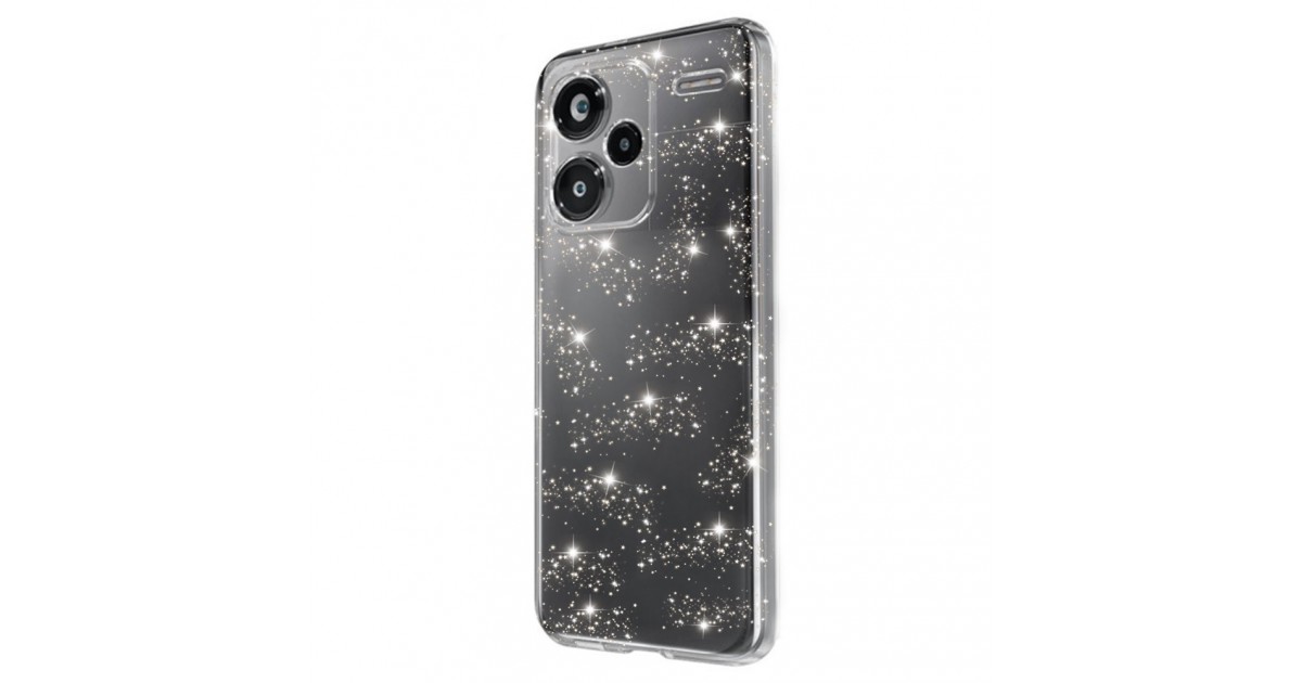 Husa pentru Xiaomi Redmi Note 13 Pro+ 5G - Techsuit SparkleSkin Series - Clear