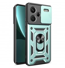 Husa pentru Xiaomi Redmi Note 13 Pro+ 5G - Techsuit CamShield Series - Verde