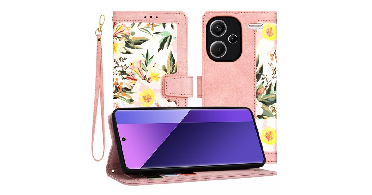 Husa pentru Xiaomi Redmi Note 13 Pro+ 5G - Techsuit FlipCraft - Sweetheart Roz