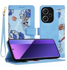 Husa pentru Xiaomi Redmi Note 13 Pro+ 5G - Techsuit Sparkly Glitter - Albastra