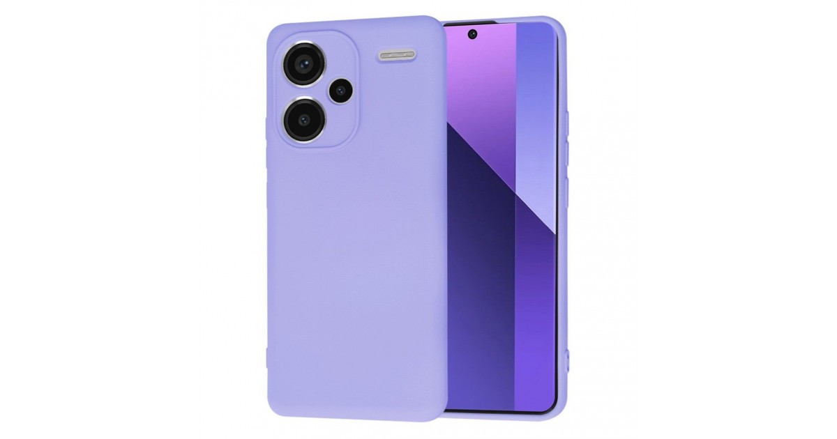 Husa pentru Xiaomi Redmi Note 13 Pro+ 5G - Techsuit SoftFlex - Light Mov