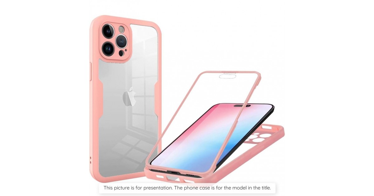 [PACHET 360] - Husa ColorVerse 360 + Folie de protectie -  Xiaomi Redmi Note 13 Pro+ 5G  - Roz