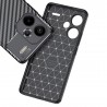 Husa pentru Xiaomi Redmi Note 13 Pro+ 5G - Techsuit CarbonFiber - Neagra