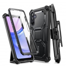 Husa pentru Samsung Galaxy A15 4G / A15 5G + Folie - I-Blason Armorbox - Neagra