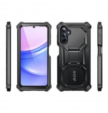 Husa pentru Samsung Galaxy A15 4G / A15 5G + Folie - I-Blason Armorbox - Neagra