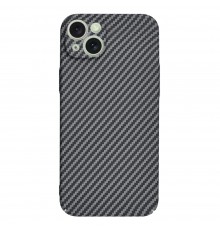 Husa pentru iPhone 15 Plus - Techsuit Carbonite FiberShell - Neagra