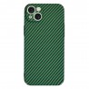 Husa pentru iPhone 15 Plus - Techsuit Carbonite FiberShell - Verde