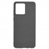 Husa pentru Motorola Moto G84 - Techsuit Carbonite FiberShell - Neagra