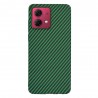 Husa pentru Motorola Moto G84 - Techsuit Carbonite FiberShell - Verde