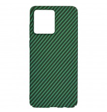 Husa pentru Motorola Moto G84 - Techsuit Carbonite FiberShell - Verde