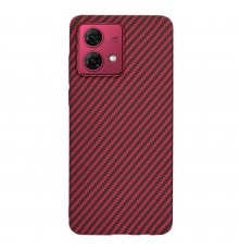 Husa pentru Motorola Moto G84 - Techsuit Carbonite FiberShell - Rosie