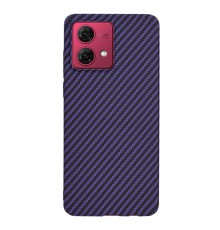 Husa pentru Motorola Moto G84 - Techsuit Carbonite FiberShell - Mov