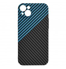 Husa pentru iPhone 15 Plus - Techsuit Carbonite FiberShell - Albastra Pulse