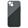 Husa pentru iPhone 15 Plus - Techsuit Carbonite FiberShell - Stealth Gray