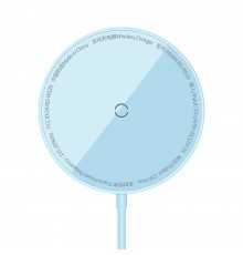 Incarcator Wireless Magnetic, 15W - Baseus (CCJJ040303) - Galaxy Albastru