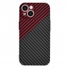 Husa pentru iPhone 15 - Techsuit Carbonite FiberShell - Rosie Vortex