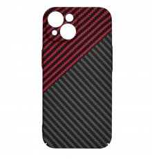 Husa pentru iPhone 15 - Techsuit Carbonite FiberShell - Rosie Vortex