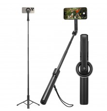 Selfie Stick cu Telecomanda si Trepied, BT 5.0 - Yesido  (SF17) - Negru