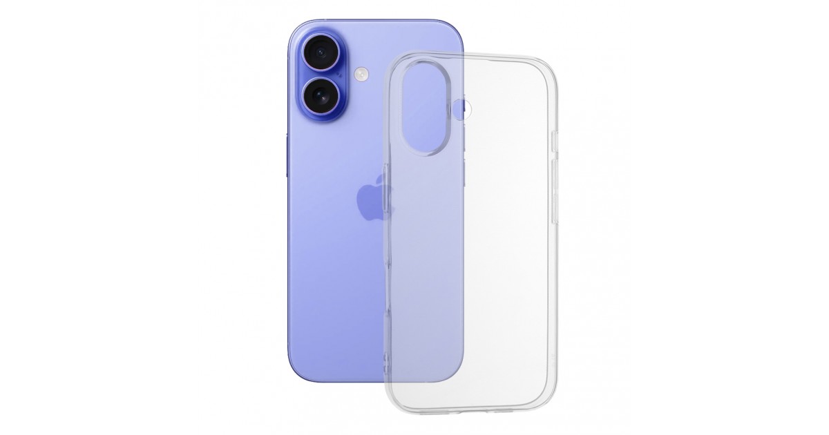 Husa pentru iPhone 16 - Techsuit Clear Silicone - Transparent