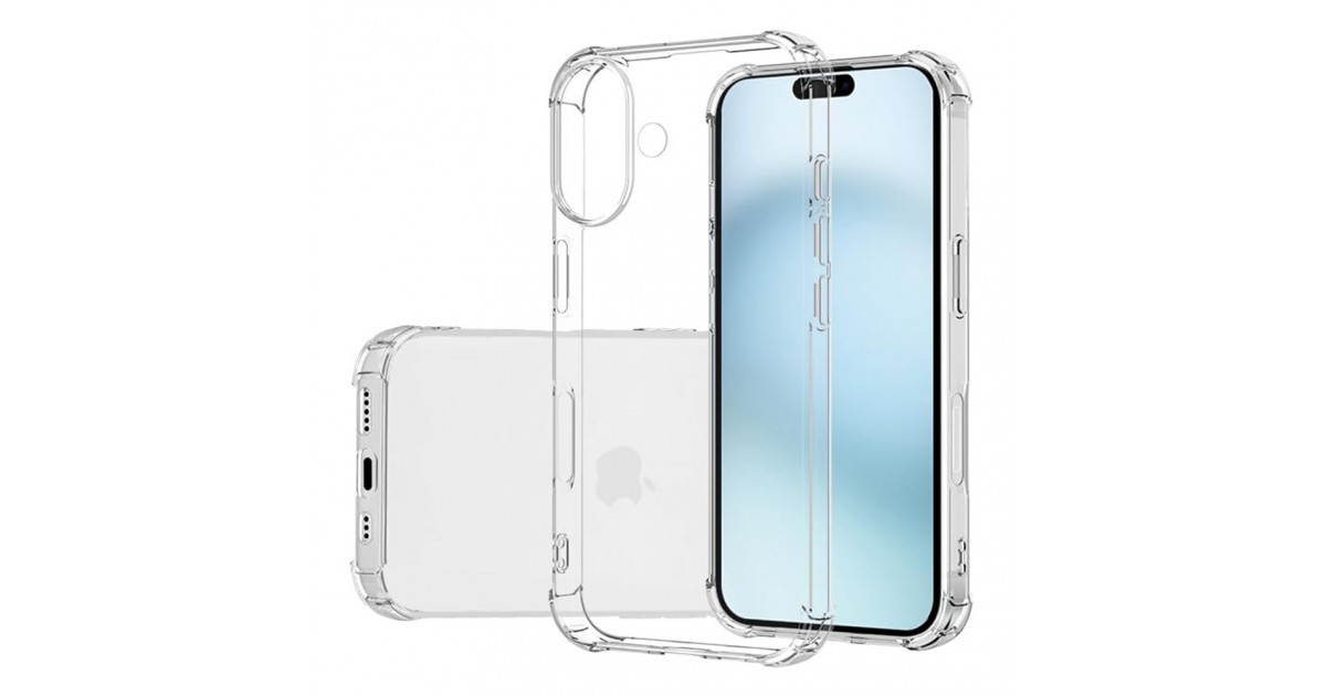 Husa pentru iPhone 16 - Techsuit Shockproof Clear Silicone - Clear