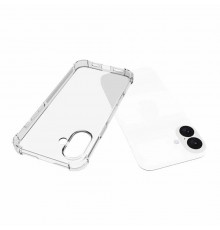 Husa pentru iPhone 16 - Techsuit Shockproof Clear Silicone - Clear