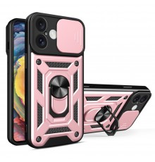 Husa pentru iPhone 16 - Techsuit CamShield Series - Rose Gold