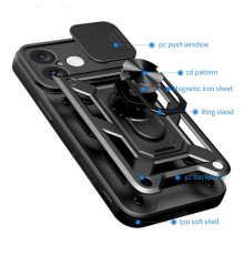 Husa pentru iPhone 16 - Techsuit CamShield Series - Albastra