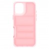 Husa pentru iPhone 16 - Techsuit Wave Shield - Roz