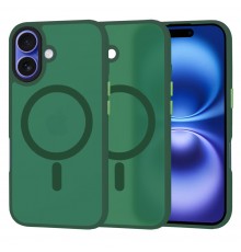 Husa pentru iPhone 16 - Techsuit CamShield Series - Verde