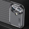 Husa pentru iPhone 16 - Techsuit CarbonFiber - Neagra