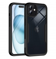 Husa pentru iPhone 16 - Ringke Fusion X - Neagra