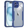 [PACHET 360] - Husa ColorVerse 360 + Folie de protectie -  iPhone 16  - Albastru